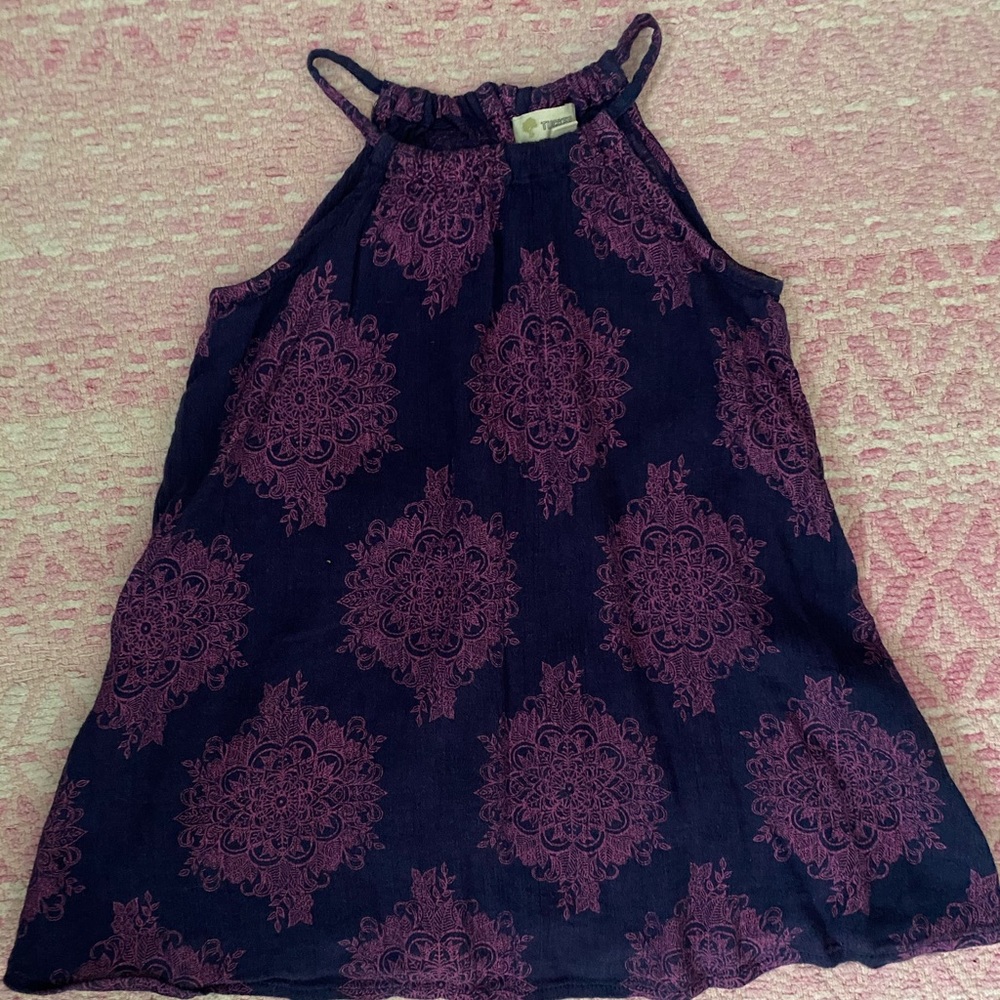 DONATED Tucker + Tate 2T blue & fushia sundress